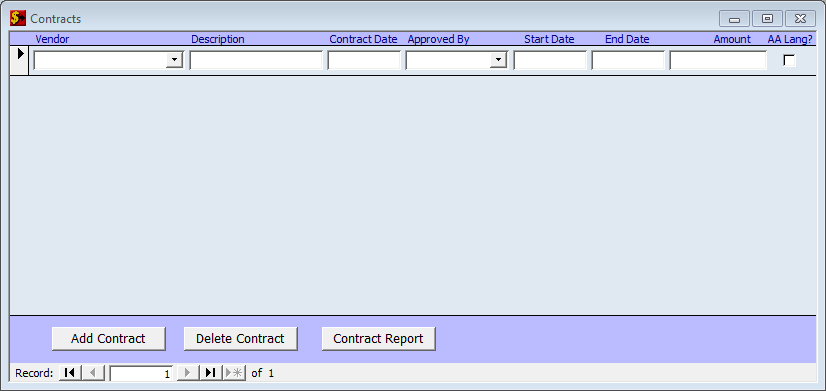 Form: Contracts