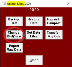Change Dist/Year button